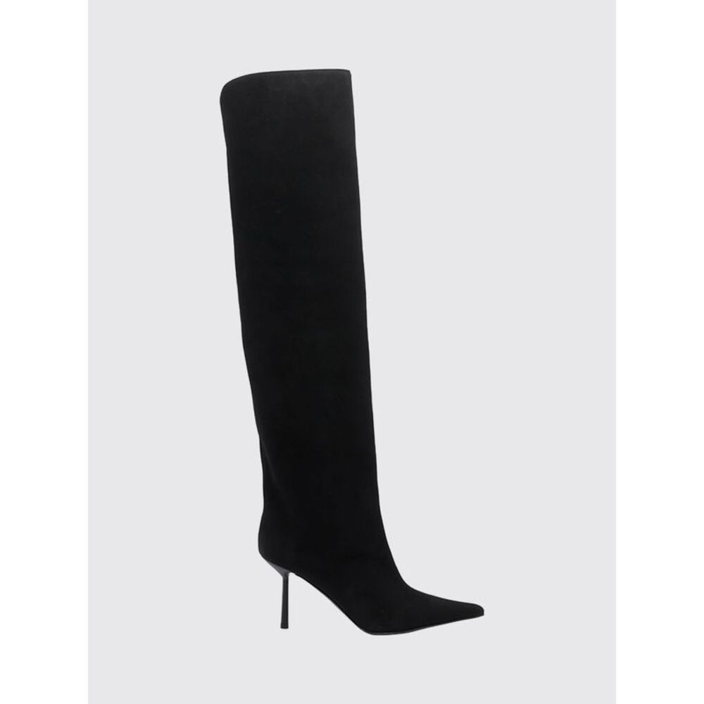 Le Silla Women Bella Suede Knee-High Slip-On Boots Le Silla With High Heel